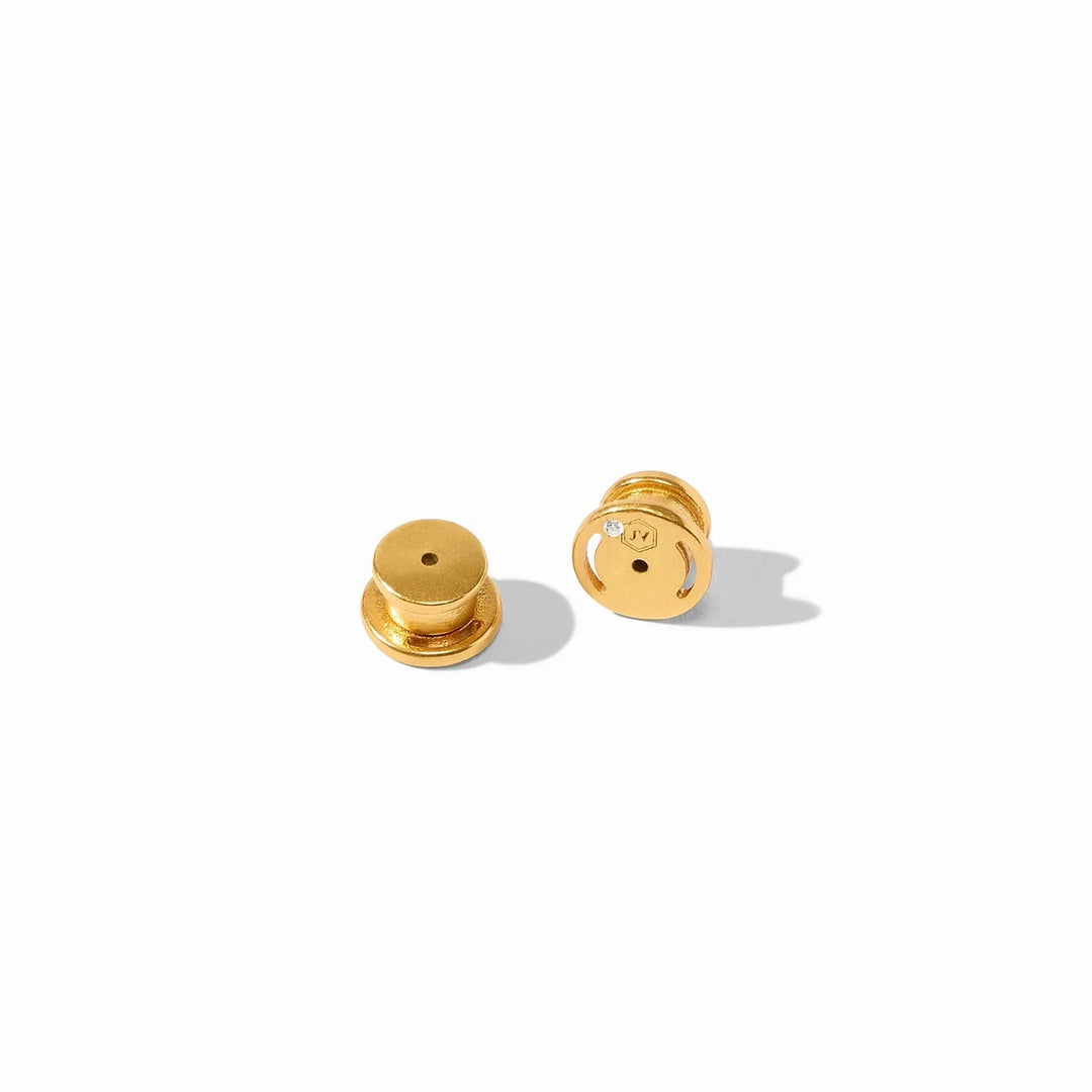 Crescent Hoop Earrings - Gold Womens Earrings Julie Vos 
