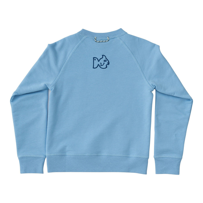Crew Control Sweatshirt - Placid Blue Boy Sweater Prodoh 