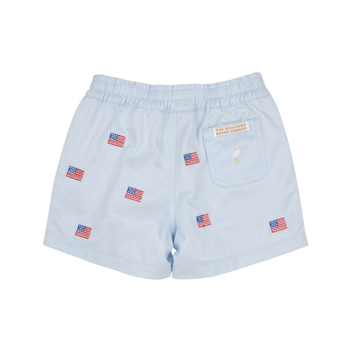 Critter Sheffield Shorts - American Flags Boy Shorts Beaufort Bonnet 