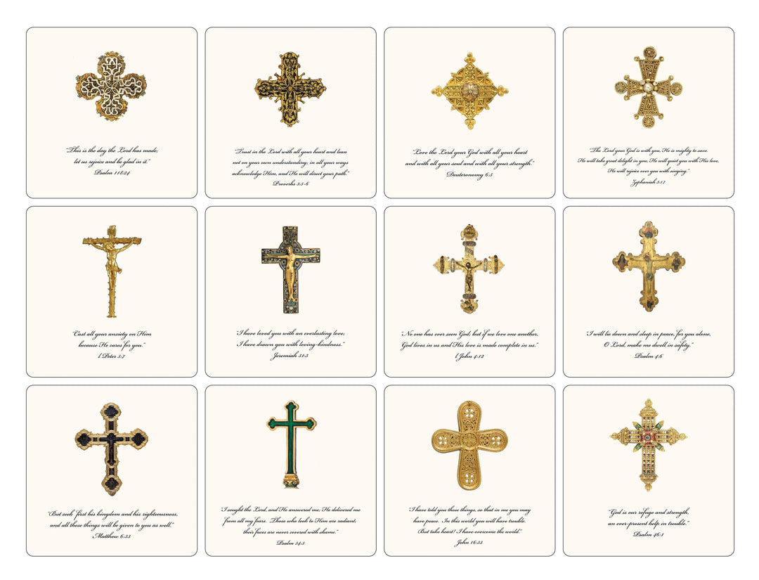 Crosses Verse Set 5.5" Stationery Maison de Papier 