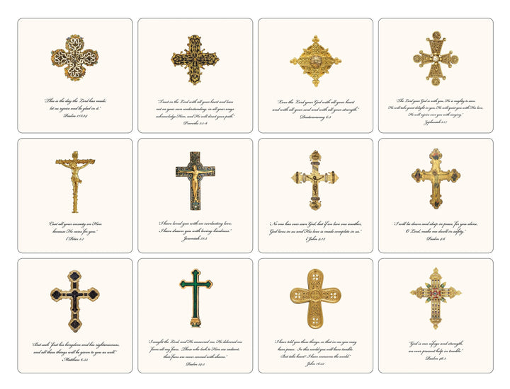 Crosses Verse Set 5.5" Stationery Maison de Papier 