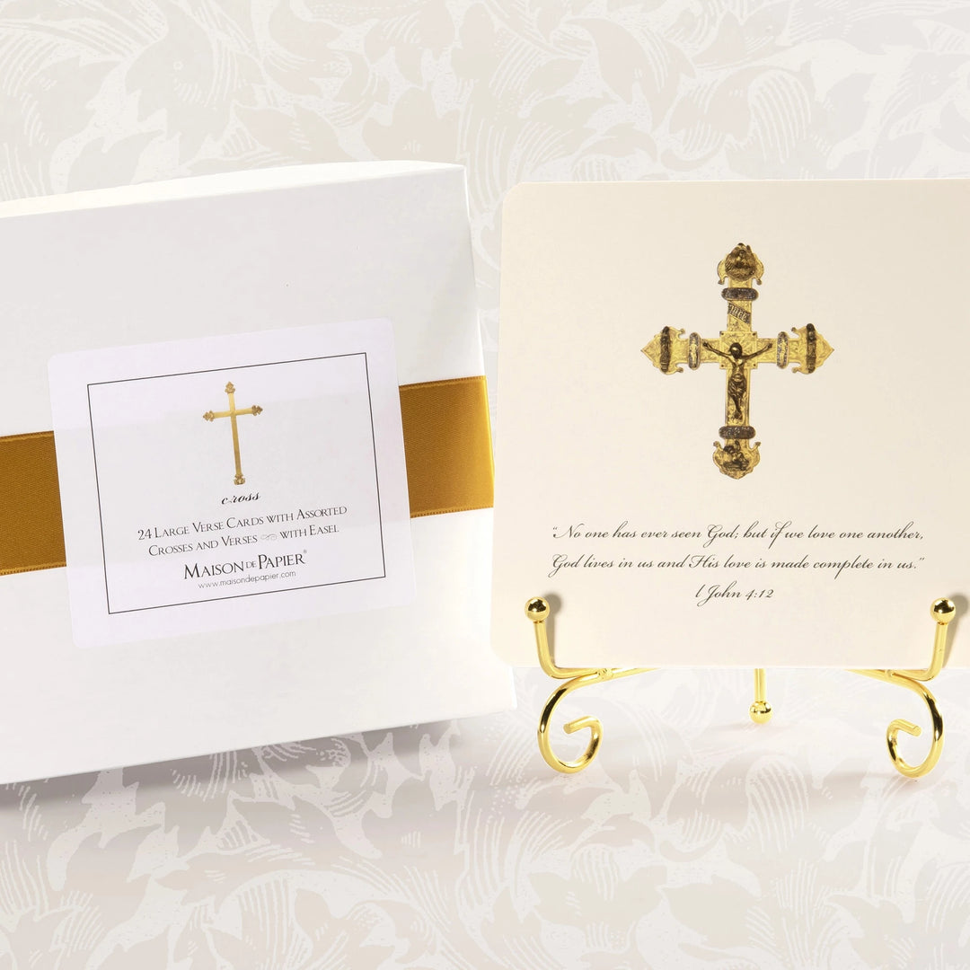 Crosses Verse Set 5.5" Stationery Maison de Papier 