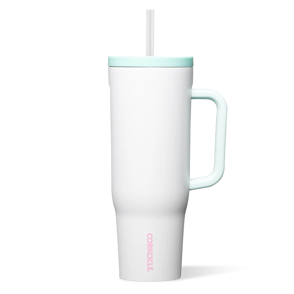 Cruiser 40oz Tumbler with Handle Drinkware Corkcicle Boardwalk Boogie 