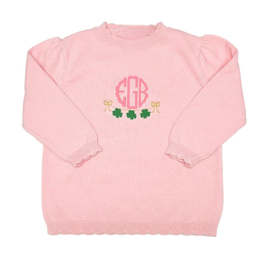Custom Crewneck Sweater - Pink Girl Sweater Luigi 