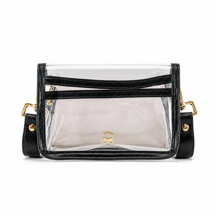 Petite Stadium Bag - Red Grid with Bulldog