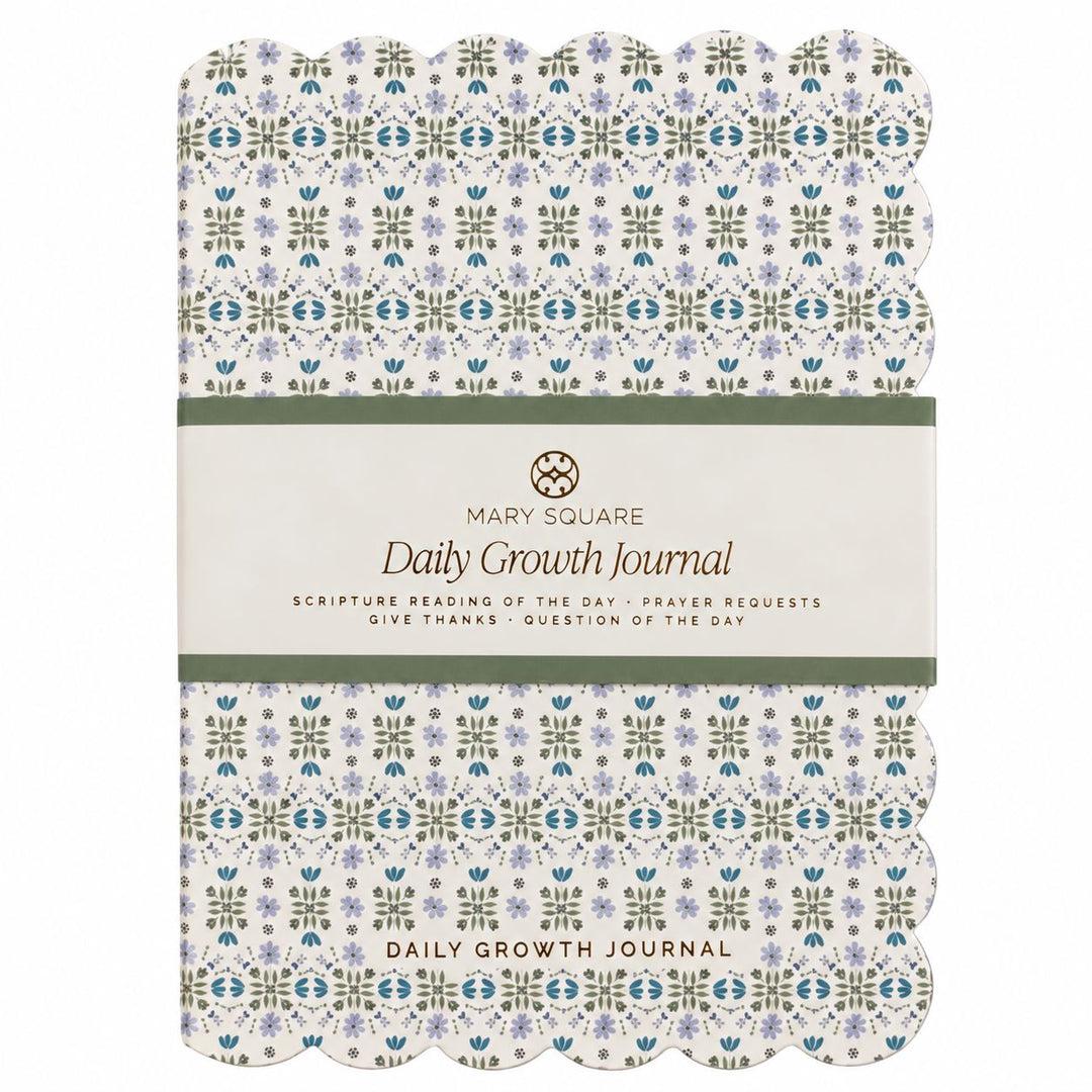 Daily Growth Journals Journal Mary Square Take Two-Blue 