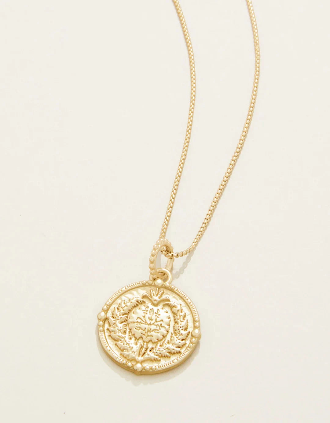 Damask Coin Necklace 18" Womens Necklace Spartina 