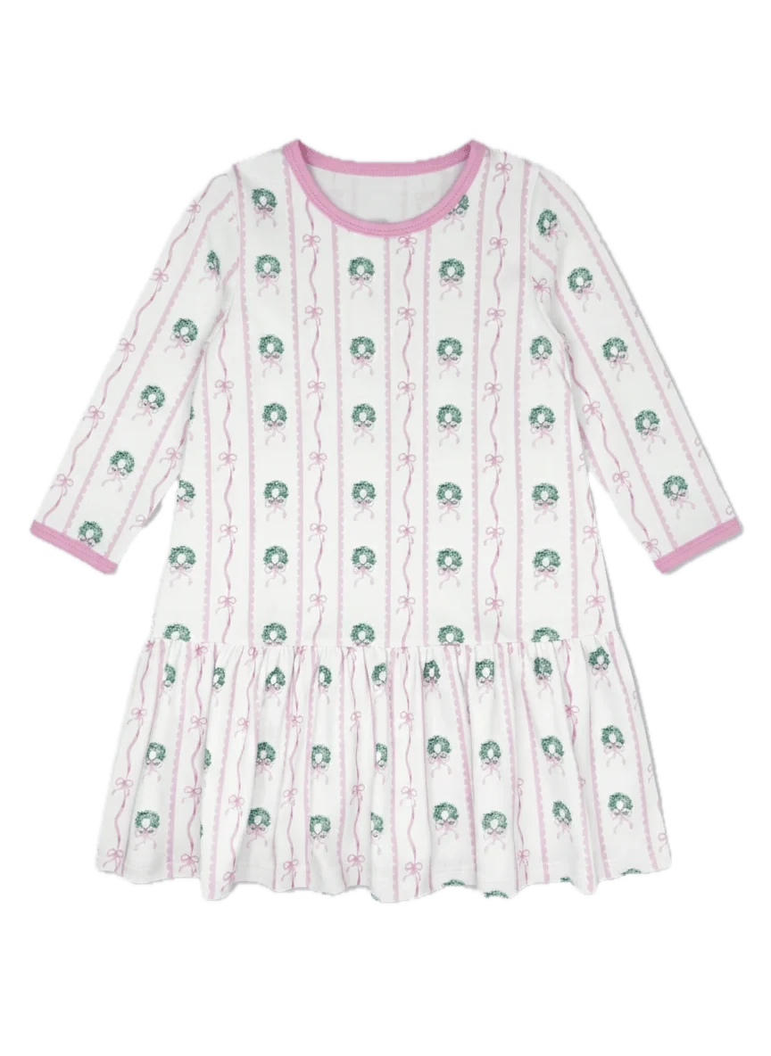Dani Dropwaist Dress - Boxwood & Bows Girl Dress Lullaby Set 