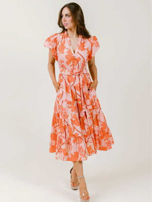 Daphne Dress - Sorbet Bloom Womens Dress LaRoque 