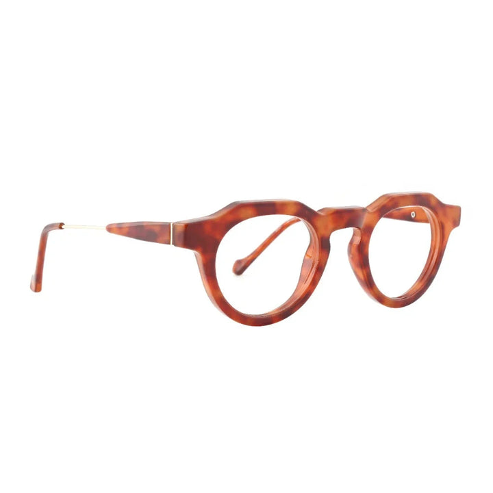 Dario Readers - Tortoise with Gold Reading Glasses Ryan Simkhai 