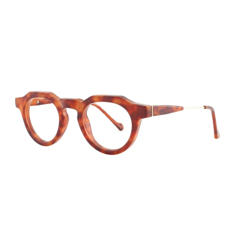 Dario Readers - Tortoise with Gold Reading Glasses Ryan Simkhai 