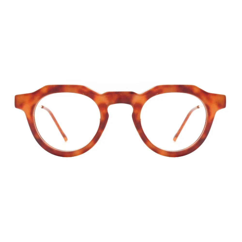 Dario Readers - Tortoise with Gold Reading Glasses Ryan Simkhai 
