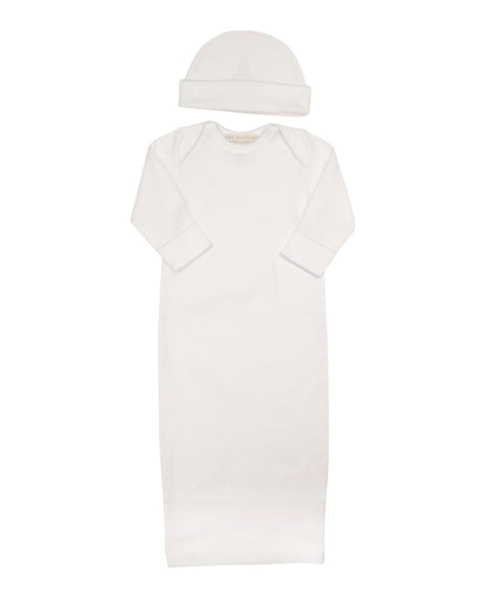 Darling Debut Set Daygown Beaufort Bonnet Blue Trim 