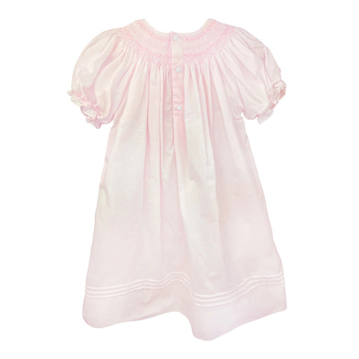 Daygown with Heart & Pearls - Light Pink Girl Dress Petit Ami 