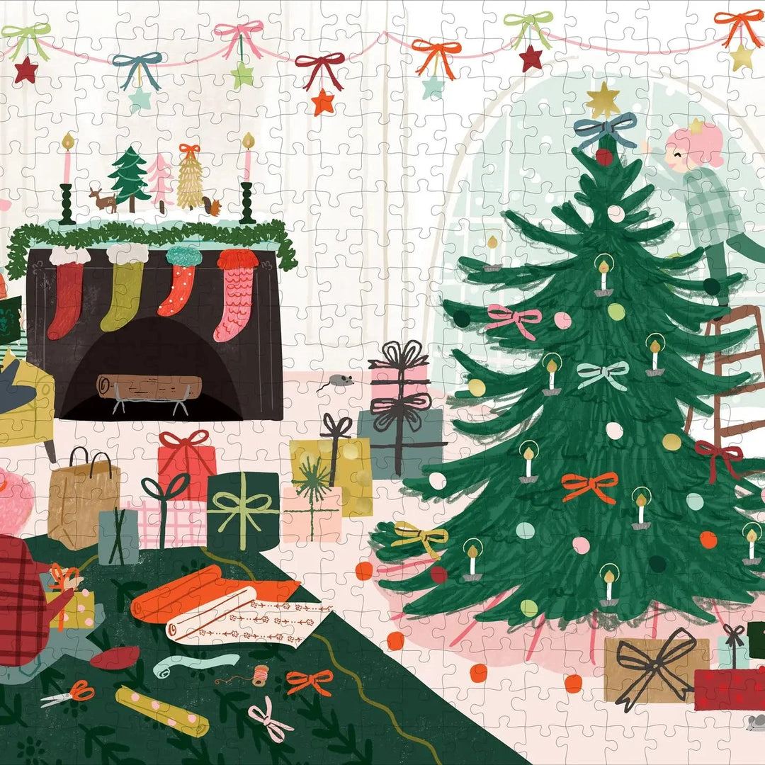 Deck the Halls Puzzle - 500 Piece Puzzle My Mind's Eye 
