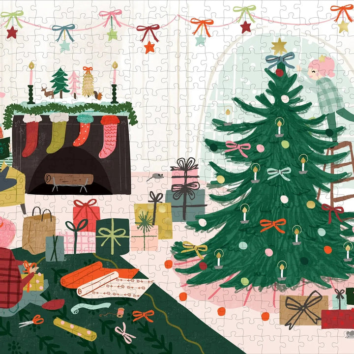 Deck the Halls Puzzle - 500 Piece Puzzle My Mind's Eye 