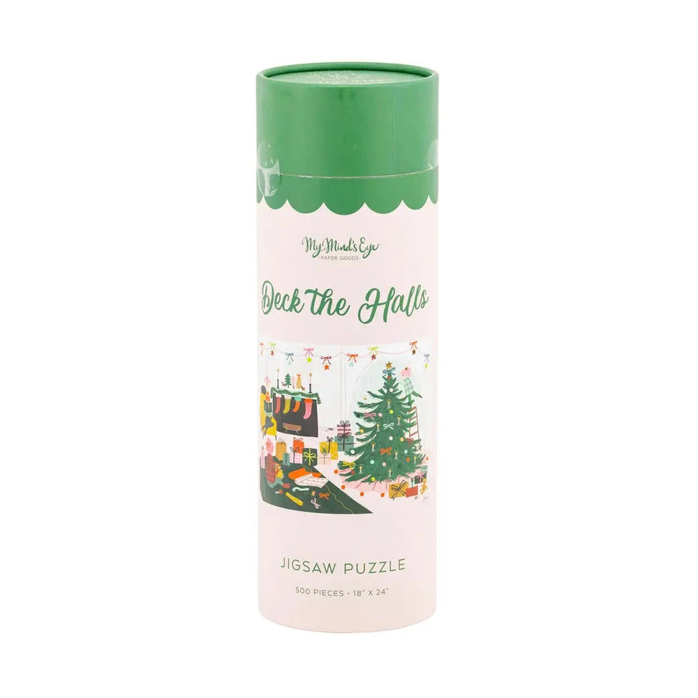 Deck the Halls Puzzle - 500 Piece Puzzle My Mind's Eye 