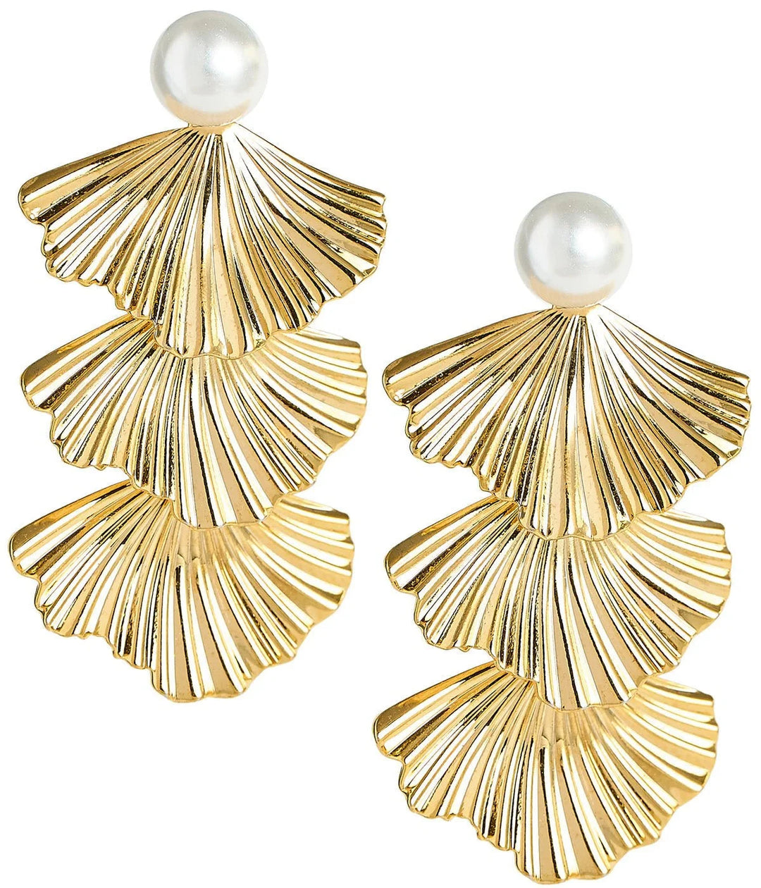 Deliah Fan Earrings Womens Earrings Lisi Lerch 