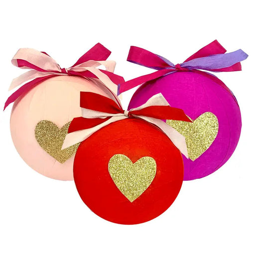 Deluxe Surprise Ball Romance Glitter Heart Activity Toy TOPS Malibu 