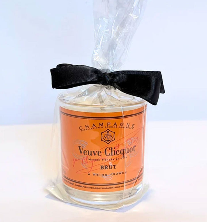 Designer Champagne Candle - Small Candle The French Bee Classic - Clear 
