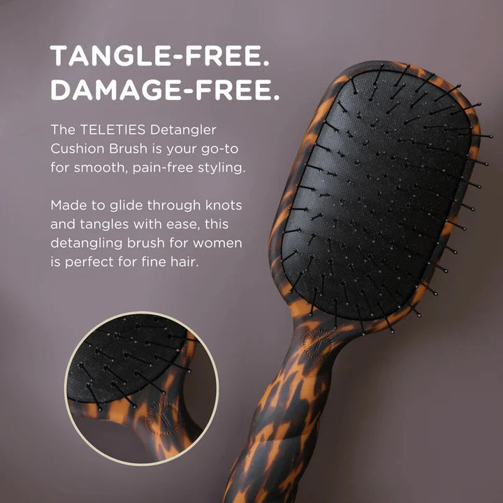 Detangler Hair Brush- Fine Hair Brush Teleties 