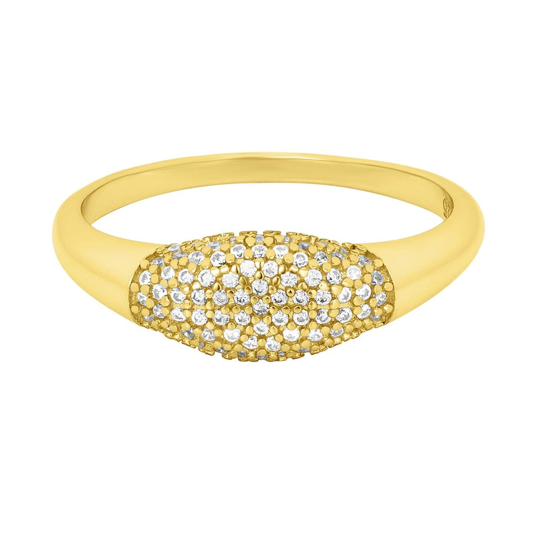 Devin Signet Ring- Gold Womens Ring FYB 