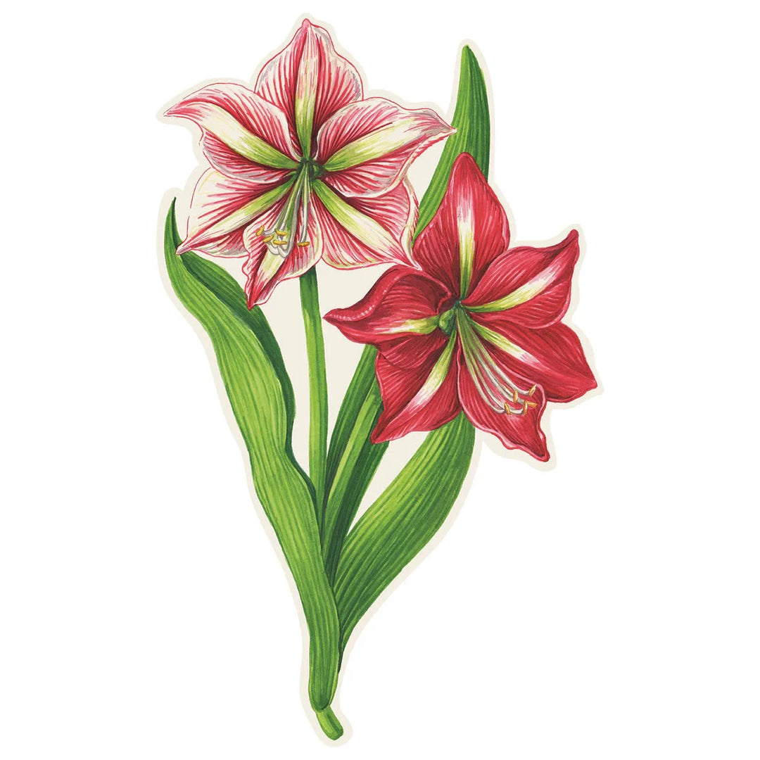 Die-Cut Accents - Amaryllis Table Accent Place Cards Hester and Cook 