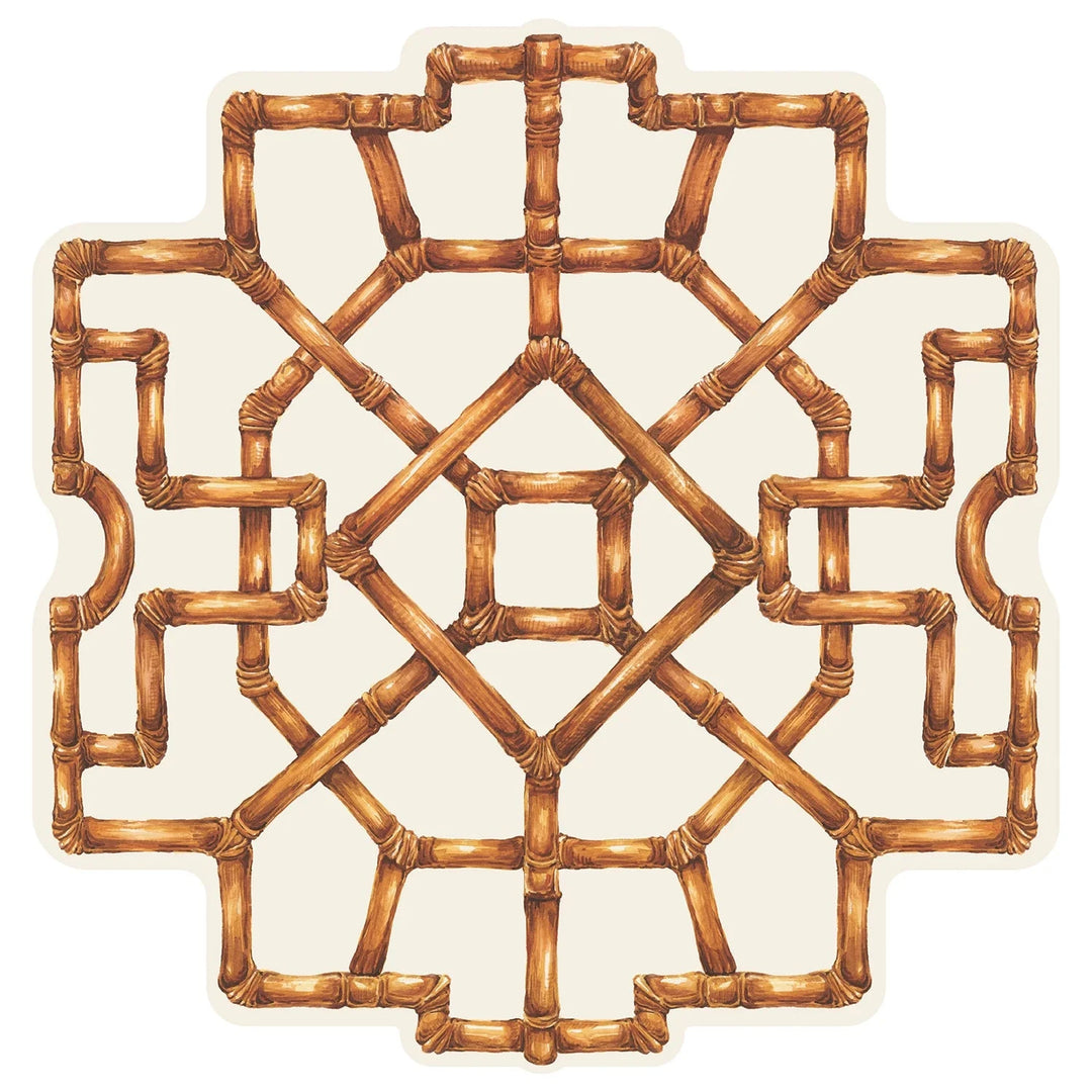 Die Cut Bamboo Placemats Placemats Hester and Cook 
