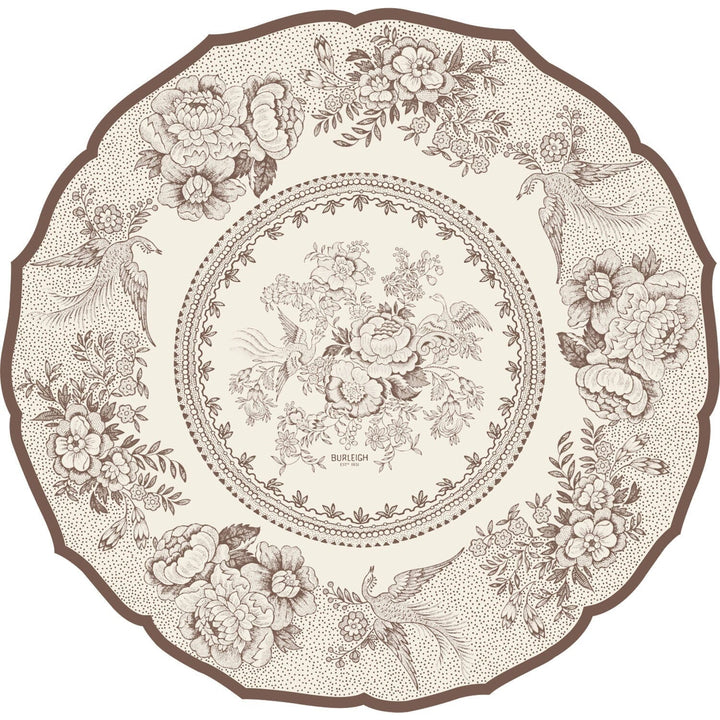 Die-cut Brown Asiatic Pheasants Placemat Placemats Hester and Cook 
