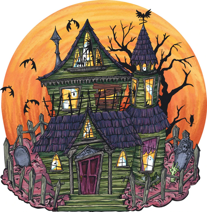 Die-Cut Haunted House Placemat Placemats Hester and Cook 