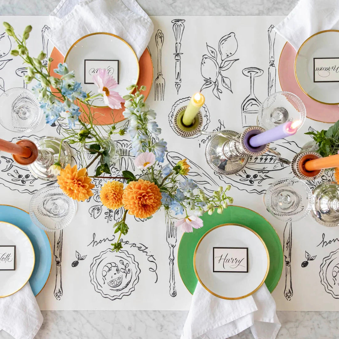 Dinner Party Runner Table Runner Hester and Cook 