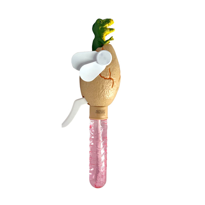 Dino Bubble Fans Activity Toy MudPie Green Dino 