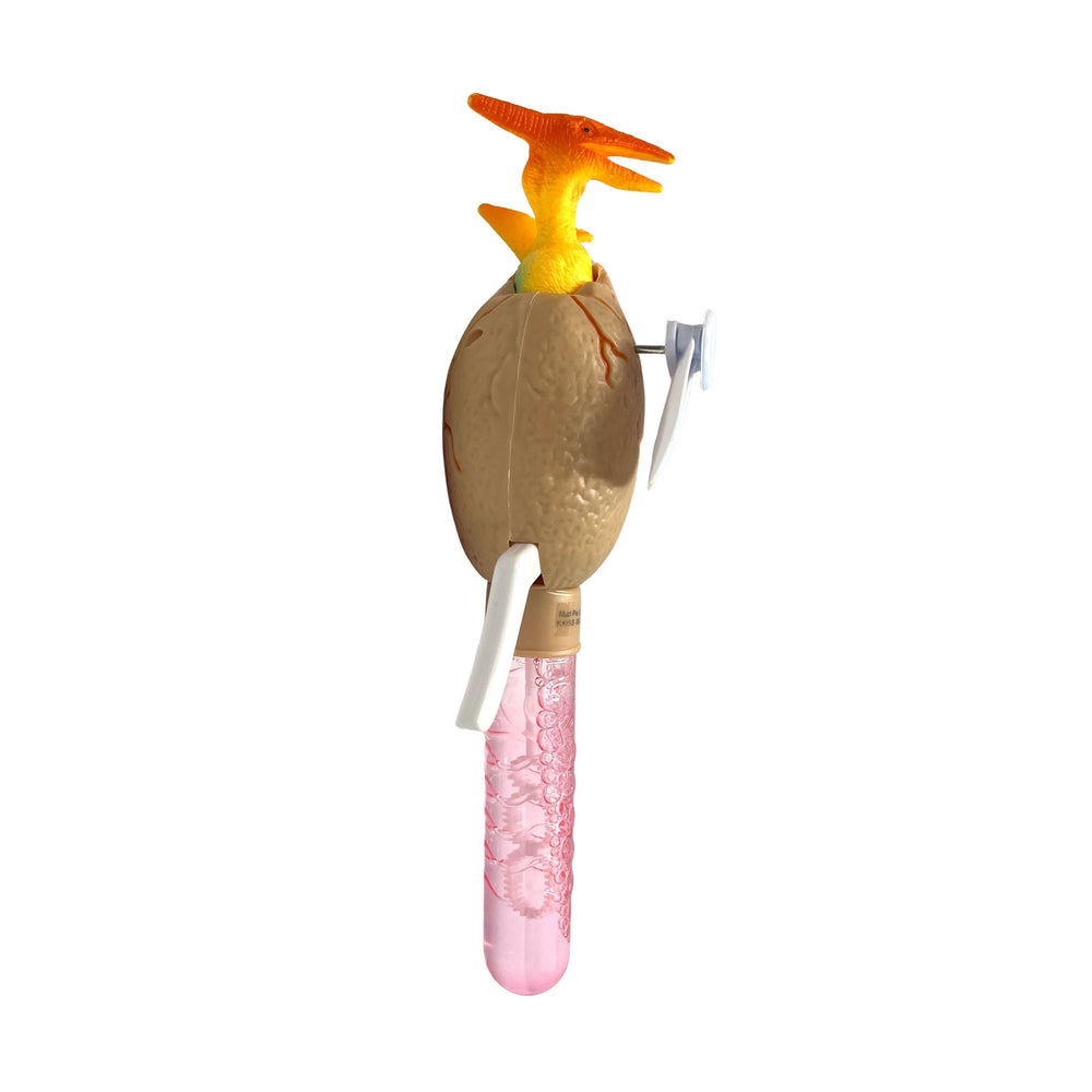 Dino Bubble Fans Activity Toy MudPie Yellow Dino 