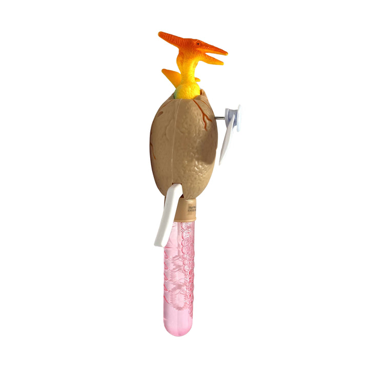 Dino Bubble Fans Activity Toy MudPie Yellow Dino 