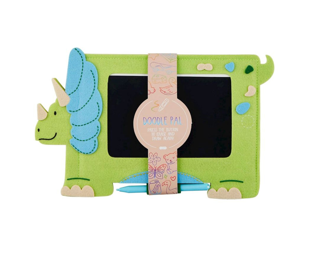 Dino Felt Doodle Pad Coloring Supplies MudPie 