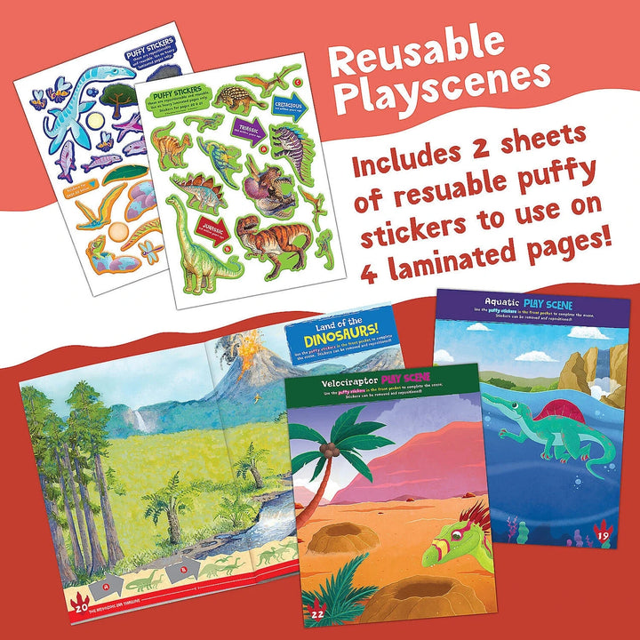 Dinosaur Sticker Activity Book Book MindWare 