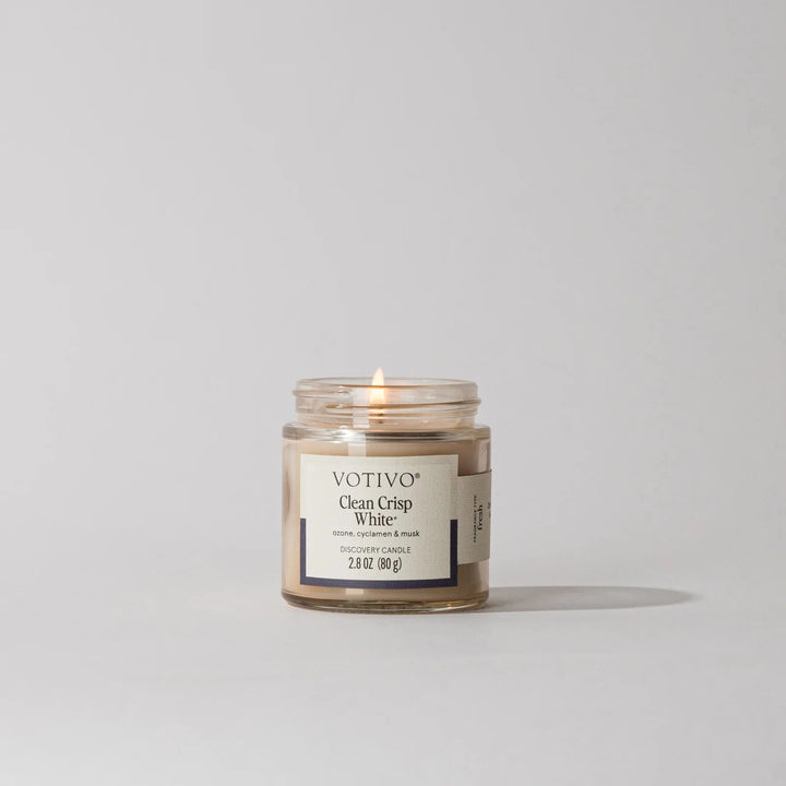 Discovery Candle - Clean Crisp White Candle Votivo 
