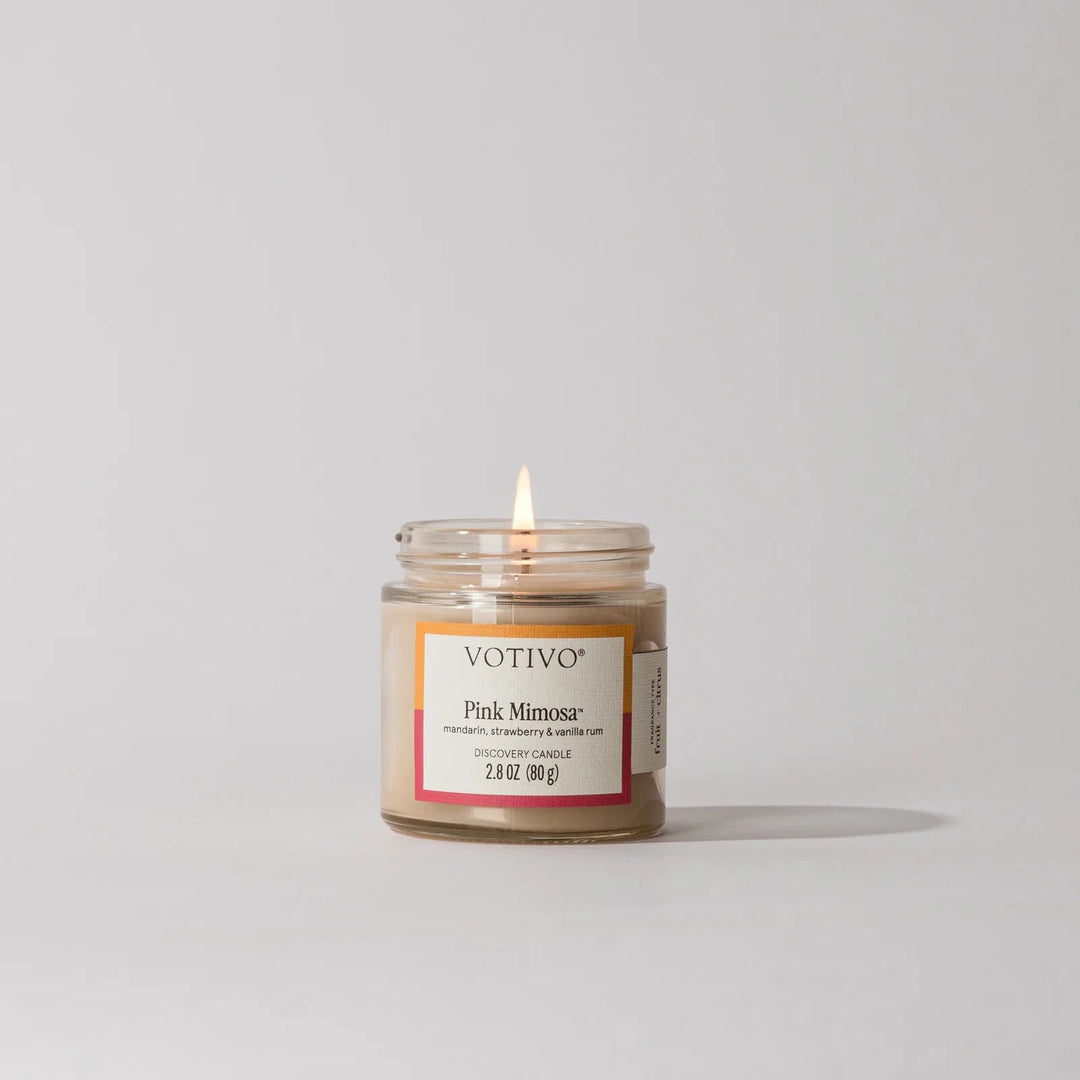 Discovery Candle - Pink Mimosa Candle Votivo 
