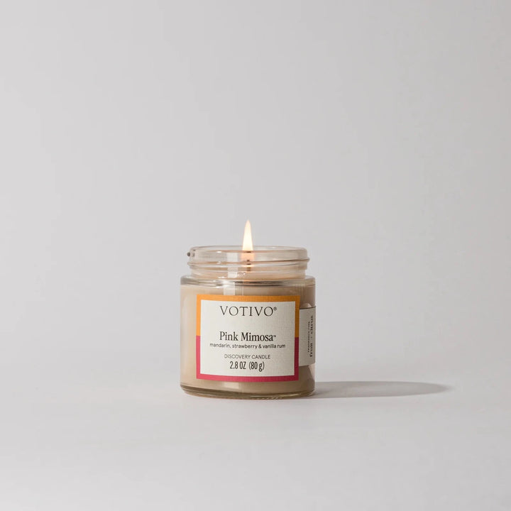 Discovery Candle - Pink Mimosa Candle Votivo 