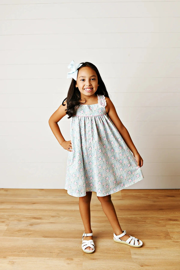 Ditsy Eyelet Dress Girl Dress Swoon Baby 