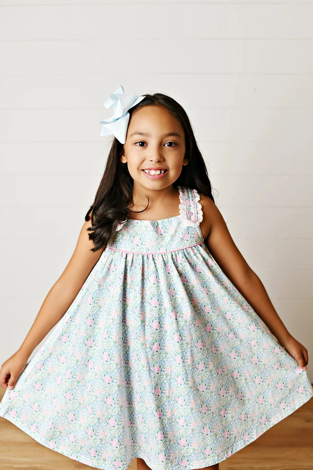 Ditsy Eyelet Dress Girl Dress Swoon Baby 