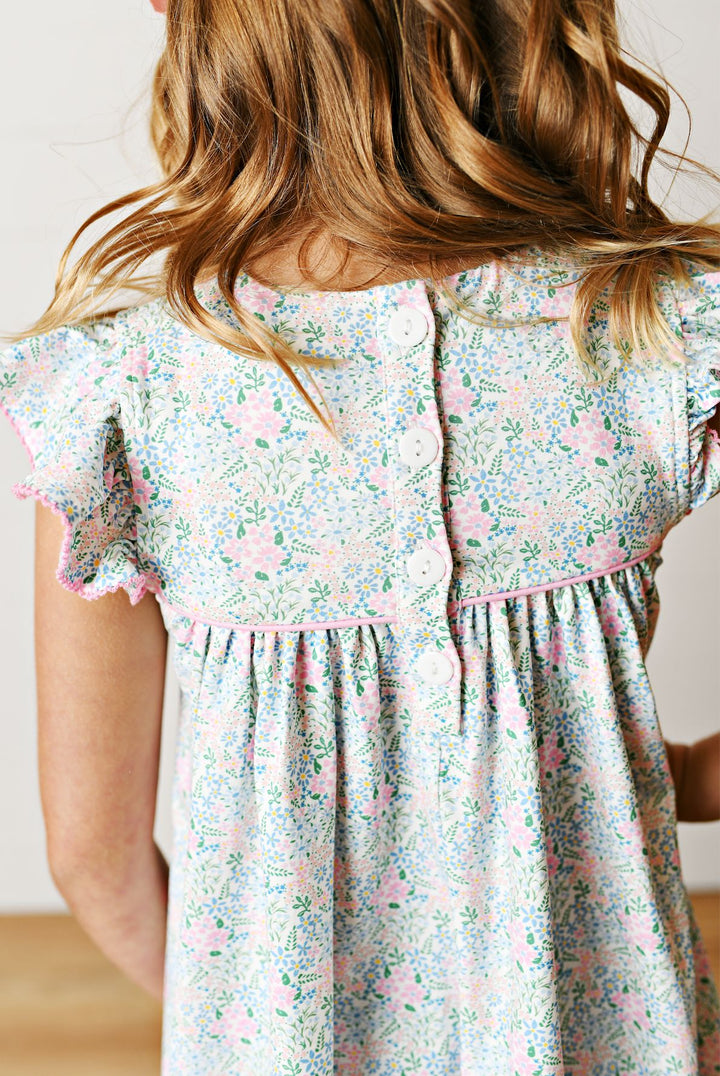 Ditsy Smocked Dress Girl Dress Swoon Baby 