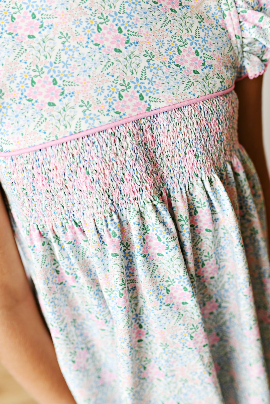 Ditsy Smocked Dress Girl Dress Swoon Baby 