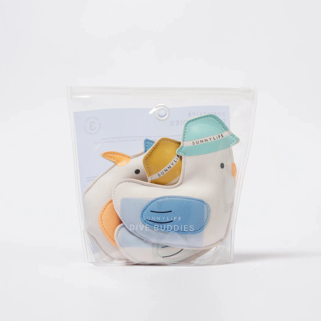 Dive Buddies - Sid the Seagull Set of 3 Pool Toys Sunny Life 