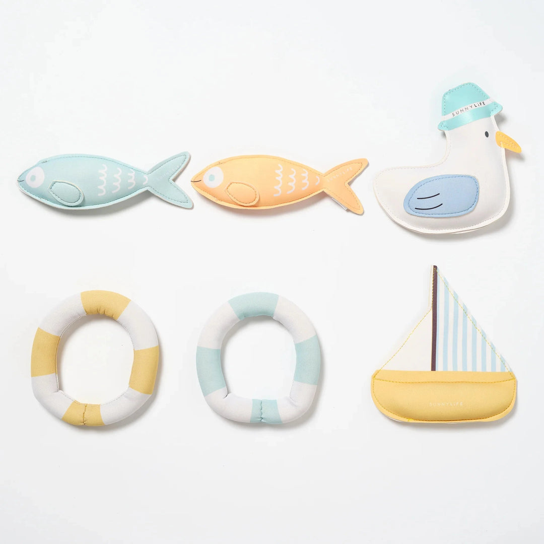 Dive Buddies - Sid the Seagull Set of 6 Pool Toys Sunny Life 