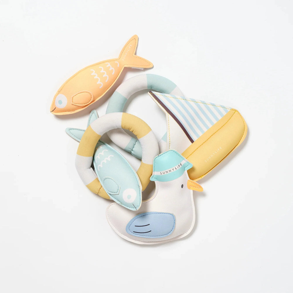 Dive Buddies - Sid the Seagull Set of 6 Pool Toys Sunny Life 