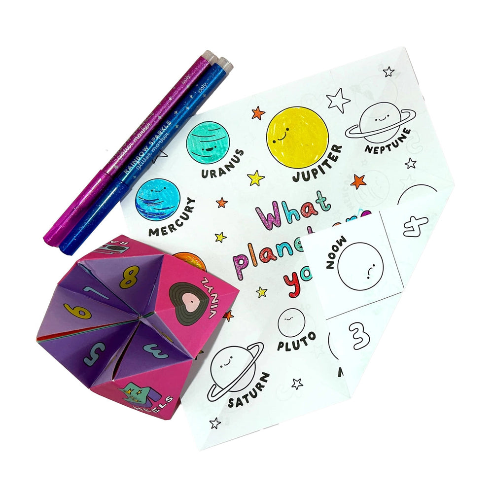 D.I.Y. Fortune Teller - Set of 24 Designs Toy Craft Kits Ooly 
