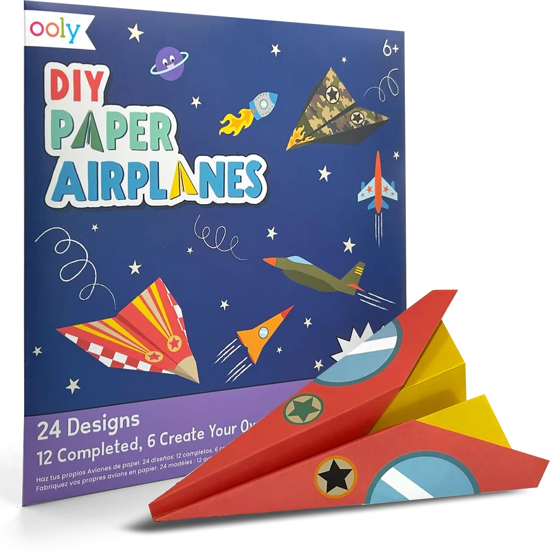 DIY Paper Airplanes Activity Kit Activity Toy Ooly 