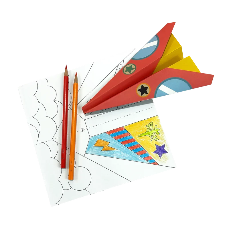 DIY Paper Airplanes Activity Kit Activity Toy Ooly 
