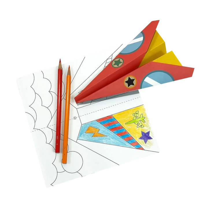 DIY Paper Airplanes Activity Kit Activity Toy Ooly 